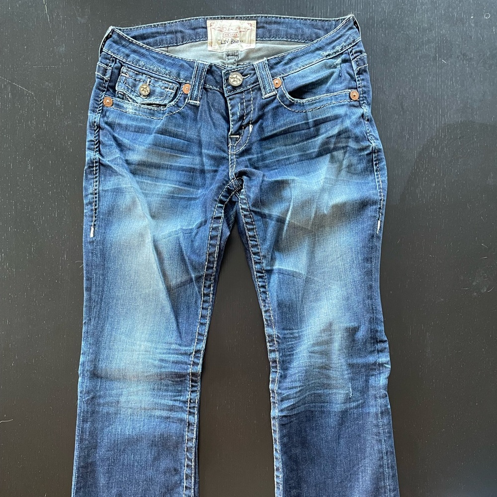 Big Star Women's Dark Blue Boot Cut Jeans